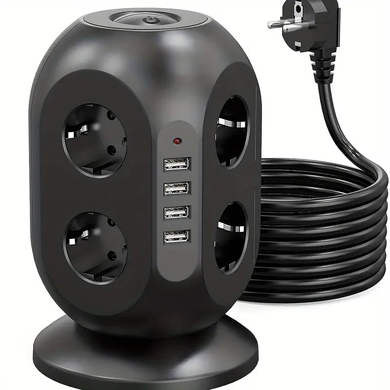 PowerTower: De 12-voudige USB Toren Stekkerdoos