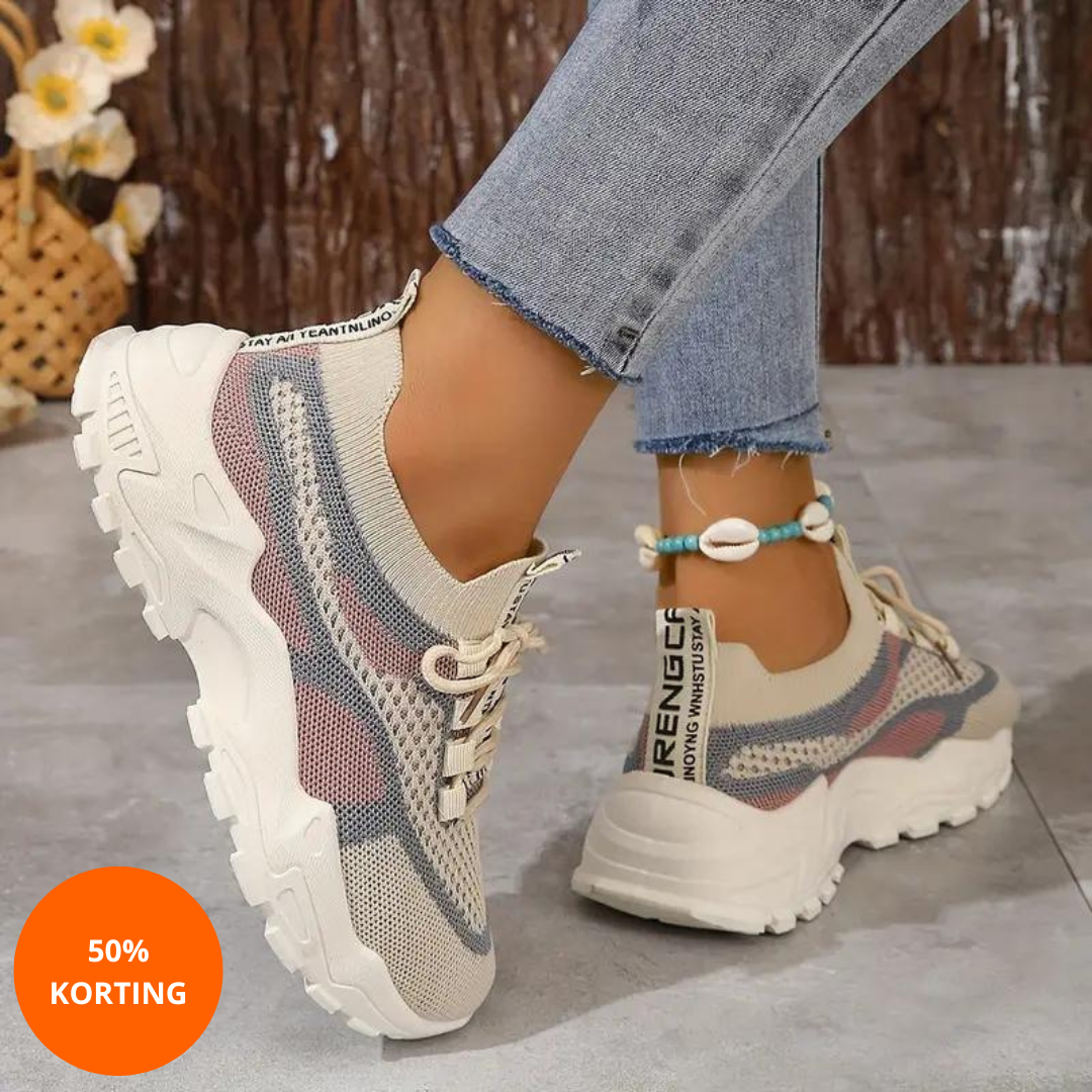 AirMesh Comfort Sneaks - Stijlvolle Stappers met Ventilatie