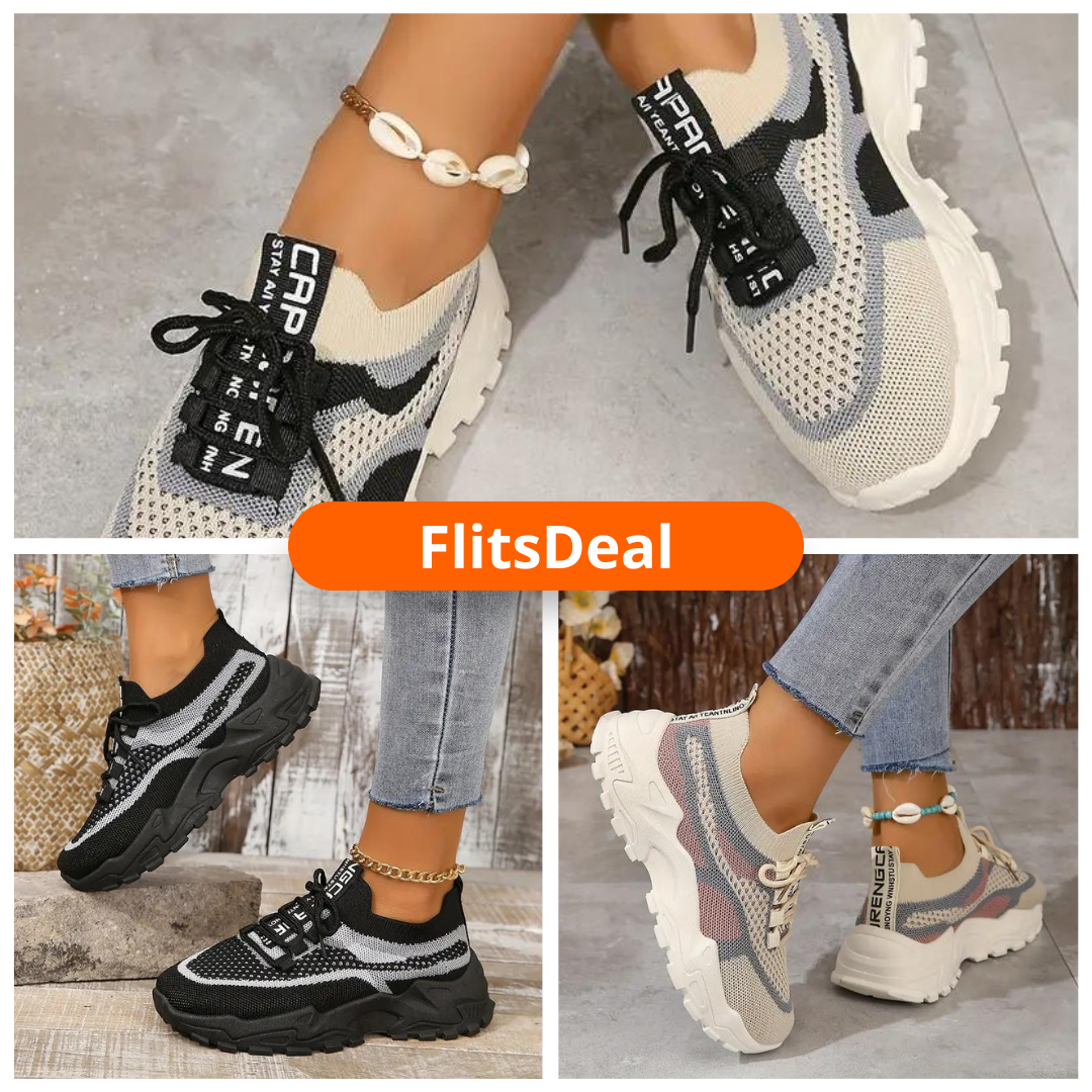 AirMesh Comfort Sneaks - Stijlvolle Stappers met Ventilatie