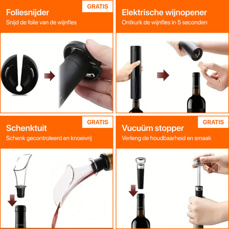 EasyCork PRO - De moeiteloze kurkentrekker
