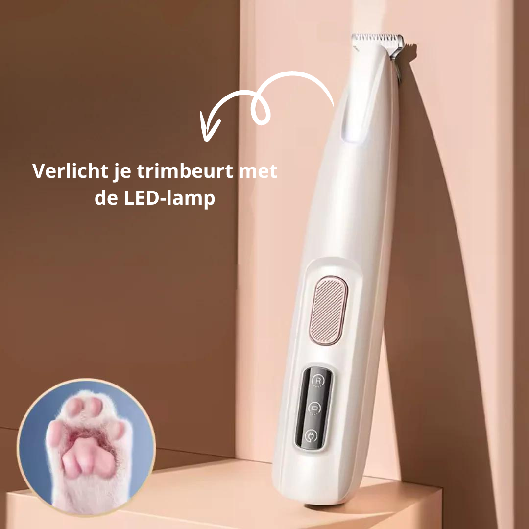 SilentGroomer Pro™ - Stille & Waterdichte Trimmer voor Katten en Honden