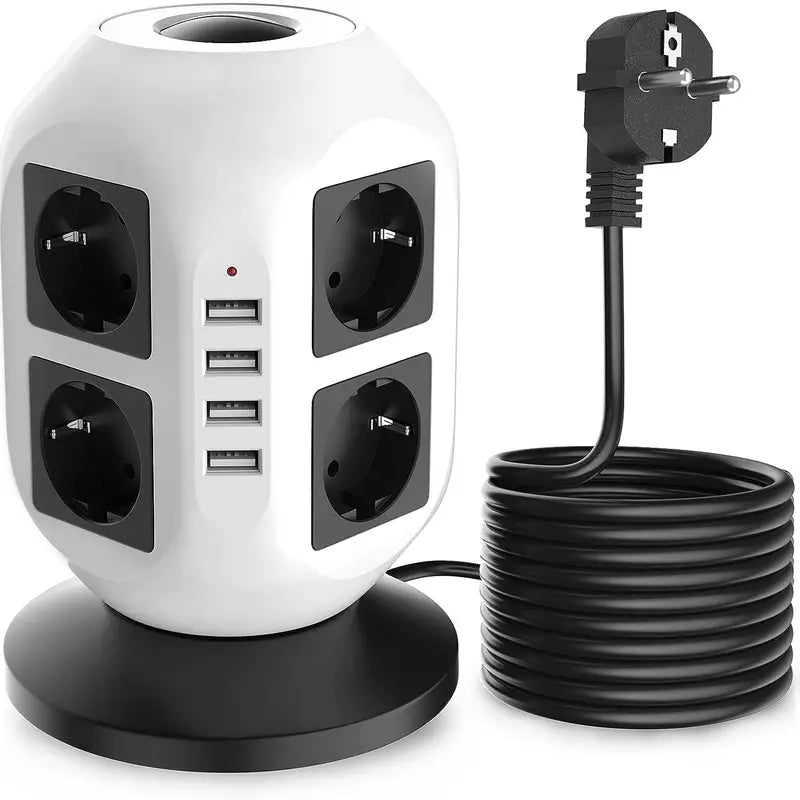 PowerTower: De 12-voudige USB Toren Stekkerdoos