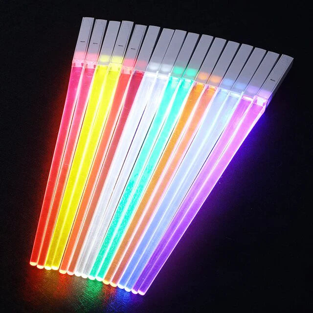 Glowing Chopsticks - Een Creatieve En Leuke Manier Van Eten